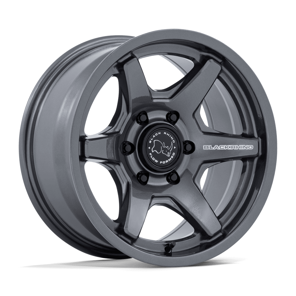 Black Rhino Hard Alloys Br035 Kuma 17X8.5 +25 Gloss Gunmetal