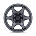 Black Rhino Hard Alloys Br035 Kuma 17X8.5 +25 Gloss Gunmetal