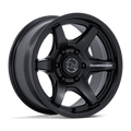 Black Rhino Hard Alloys Br035 Kuma 17X8.5 +25 Matte Black