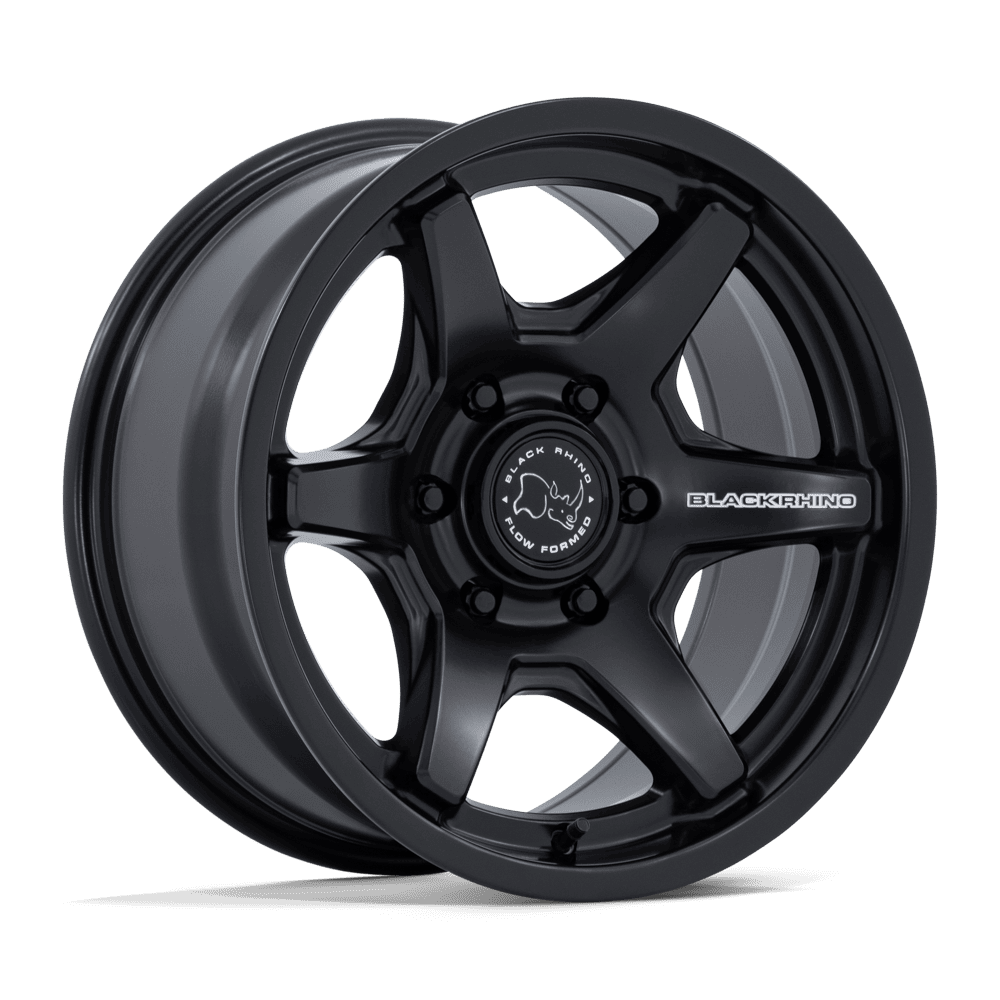 Black Rhino Hard Alloys Br035 Kuma 17X8.5 +25 Matte Black