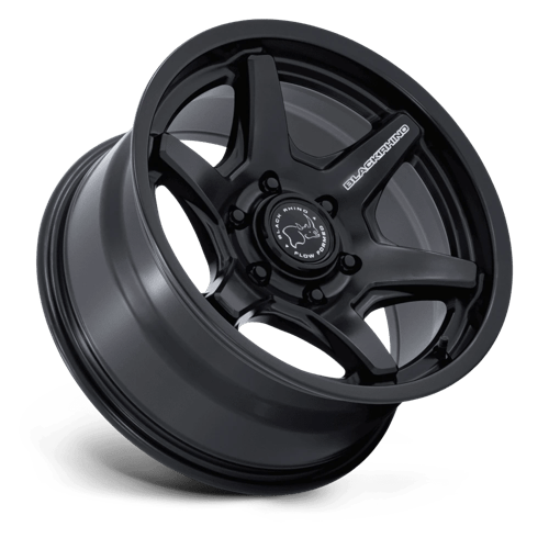 Black Rhino Hard Alloys Br035 Kuma 17X8.5 +25 Matte Black