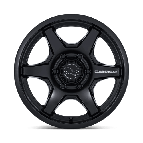 Black Rhino Hard Alloys Br035 Kuma 17X8.5 +25 Matte Black