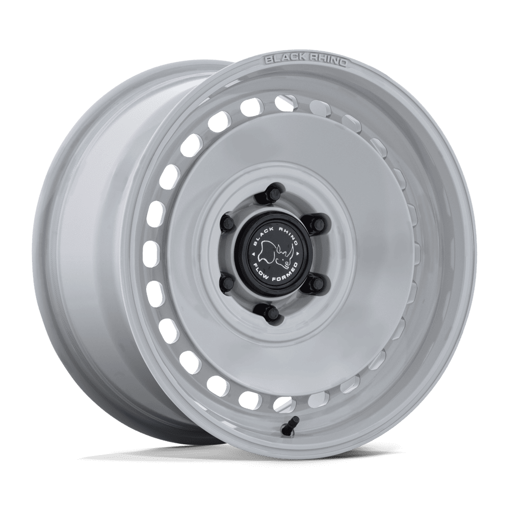 Black Rhino Hard Alloys Br036 Basin 17X8.5 +25 Grayspace