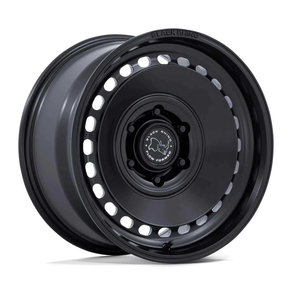Black Rhino Hard Alloys Br036 Basin 17X8.5 +25 Matte Black