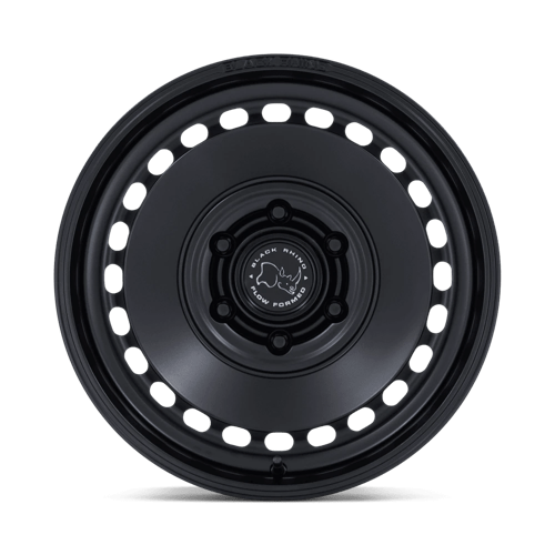 Black Rhino Hard Alloys Br036 Basin 17X8.5 +25 Matte Black