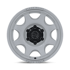 Black Rhino Hard Alloys Br037 Tembo 17X8.5 +0 Grayspace