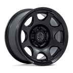 Black Rhino Hard Alloys Br037 Tembo 17X8.5 +25 Matte Black