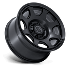 Black Rhino Hard Alloys Br037 Tembo 17X8.5 +0 Matte Black