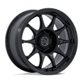 Black Rhino Hard Alloys Br038 Ronin 17X8.5 +25 Matte Black
