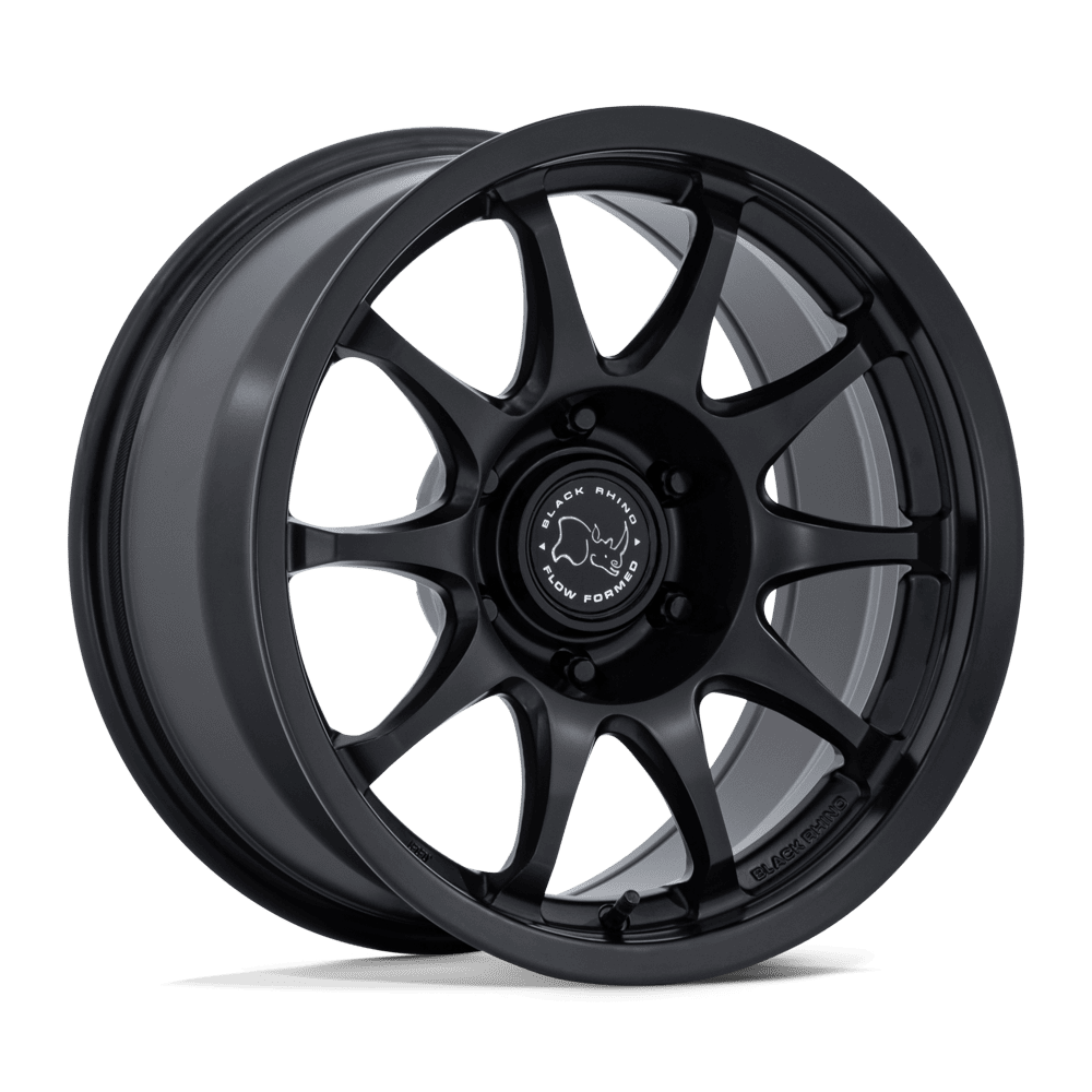 Black Rhino Hard Alloys Br038 Ronin 17X8.5 +25 Matte Black