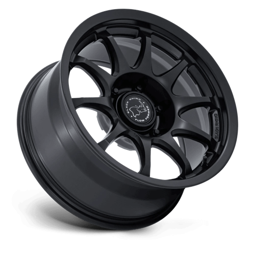 Black Rhino Hard Alloys Br038 Ronin 17X8.5 +25 Matte Black