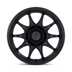 Black Rhino Hard Alloys Br038 Ronin 17X8.5 +0 Matte Black