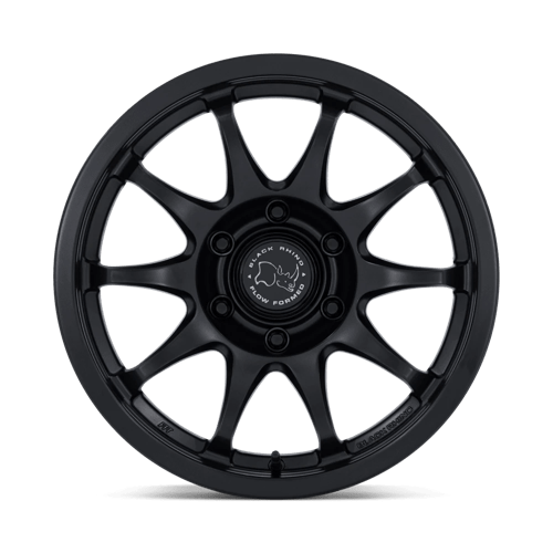 Black Rhino Hard Alloys Br038 Ronin 17X8.5 +0 Matte Black