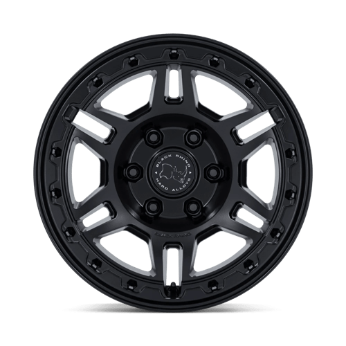 Black Rhino Hard Alloys Br039 Vanguard 17X8 +32 Matte Black