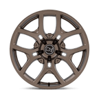 Black Rhino Hard Alloys Br406 Rockledge 20X8.5 +35 Matte Bronze