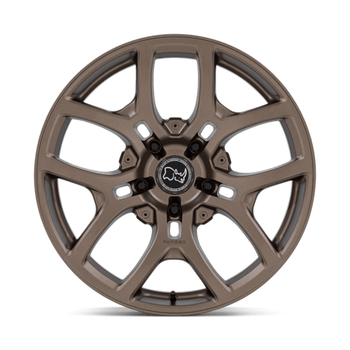 Black Rhino Hard Alloys Br406 Rockledge 20X8.5 +35 Matte Bronze