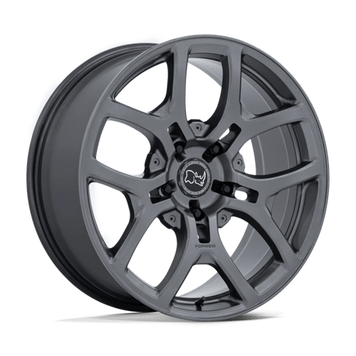 Black Rhino Hard Alloys Br406 Rockledge 20X8.5 +35 Matte Gunmetal