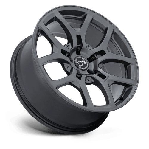 Black Rhino Hard Alloys Br406 Rockledge 20X8.5 +35 Matte Gunmetal