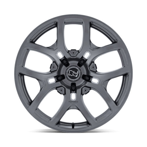 Black Rhino Hard Alloys Br406 Rockledge 20X8.5 +35 Matte Gunmetal