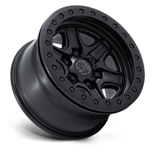 Black Rhino Hard Alloys Br200 Echo Trail Lock Beadlock 17X8.5 +0 Matte Black
