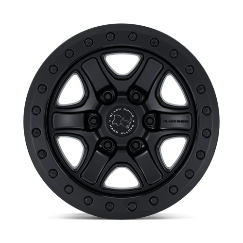 Black Rhino Hard Alloys Br200 Echo Trail Lock Beadlock 17X8.5 +0 Matte Black