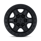 Black Rhino Hard Alloys Br200 Echo Trail Lock Beadlock 18X9 +12 Matte Black