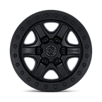 Black Rhino Hard Alloys Br200 Echo Trail Lock Beadlock 17X8.5 +25 Matte Black