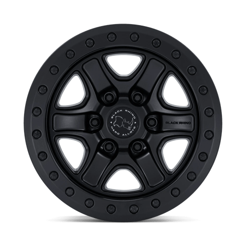 Black Rhino Hard Alloys Br200 Echo Trail Lock Beadlock 17X8.5 +25 Matte Black