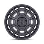 Black Rhino Hard Alloys Br404 Voltaic 20X8.5 +35 Matte Gunmetal
