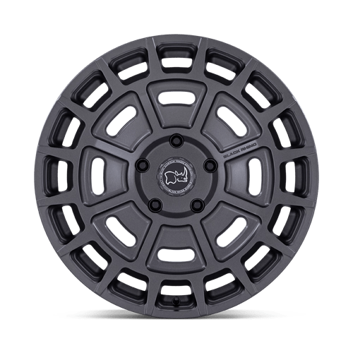 Black Rhino Hard Alloys Br404 Voltaic 20X8.5 +35 Matte Gunmetal