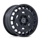 Black Rhino Hard Alloys Br405 Rover 17X8 +32 Matte Black W/ Gloss Black Lip
