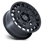 Black Rhino Hard Alloys Br405 Rover 17X8 +32 Matte Black W/ Gloss Black Lip