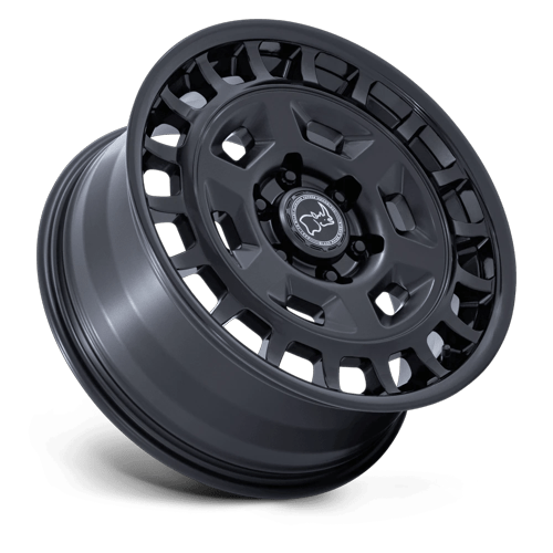 Black Rhino Hard Alloys Br405 Rover 18X8 +32 Matte Black W/ Gloss Black Lip