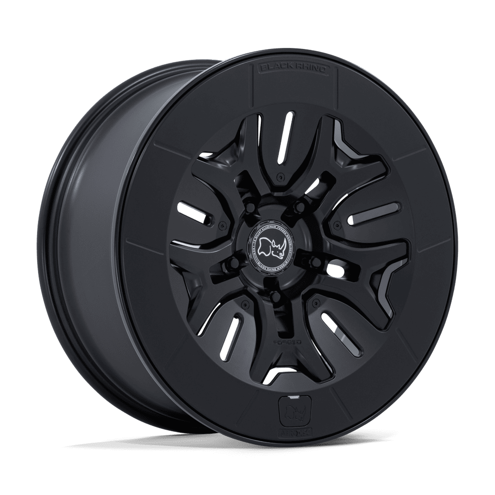 Black Rhino Hard Alloys Br406 Rockledge 20X8.5 +35 Matte Black