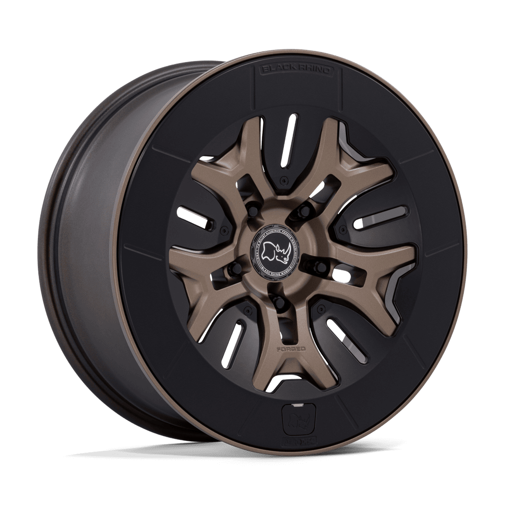 Black Rhino Hard Alloys Br406 Rockledge 20X8.5 +35 Matte Bronze