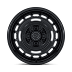 Black Rhino Hard Alloys Br600 Vagabond 17X8 +32 Matte Black W/ Gloss Black Lip
