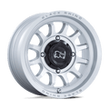 Black Rhino Hard Alloys - Utv Rapid Utv 14X7 +10 Hyper Silver W/ Machined Face