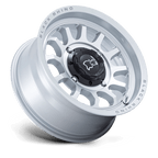 Black Rhino Hard Alloys - Utv Rapid Utv 14X7 +10 Hyper Silver W/ Machined Face