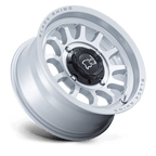 Black Rhino Hard Alloys - Utv Rapid Utv 15X7 +10 Hyper Silver W/ Machined Face