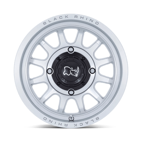 Black Rhino Hard Alloys - Utv Rapid Utv 15X7 +10 Hyper Silver W/ Machined Face