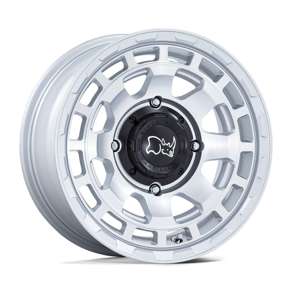 Black Rhino Hard Alloys - Utv Chamber Utv 14X7 +10 Hyper Silver W/ Machined Face