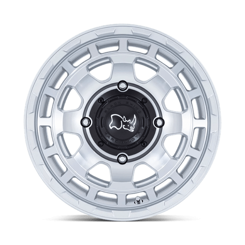 Black Rhino Hard Alloys - Utv Chamber Utv 14X7 +10 Hyper Silver W/ Machined Face