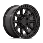 Black Rhino Hard Alloys Calico 17X8.5 +0 Matte Black