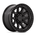 Black Rhino Hard Alloys Calico 17X8.5 -10 Matte Black