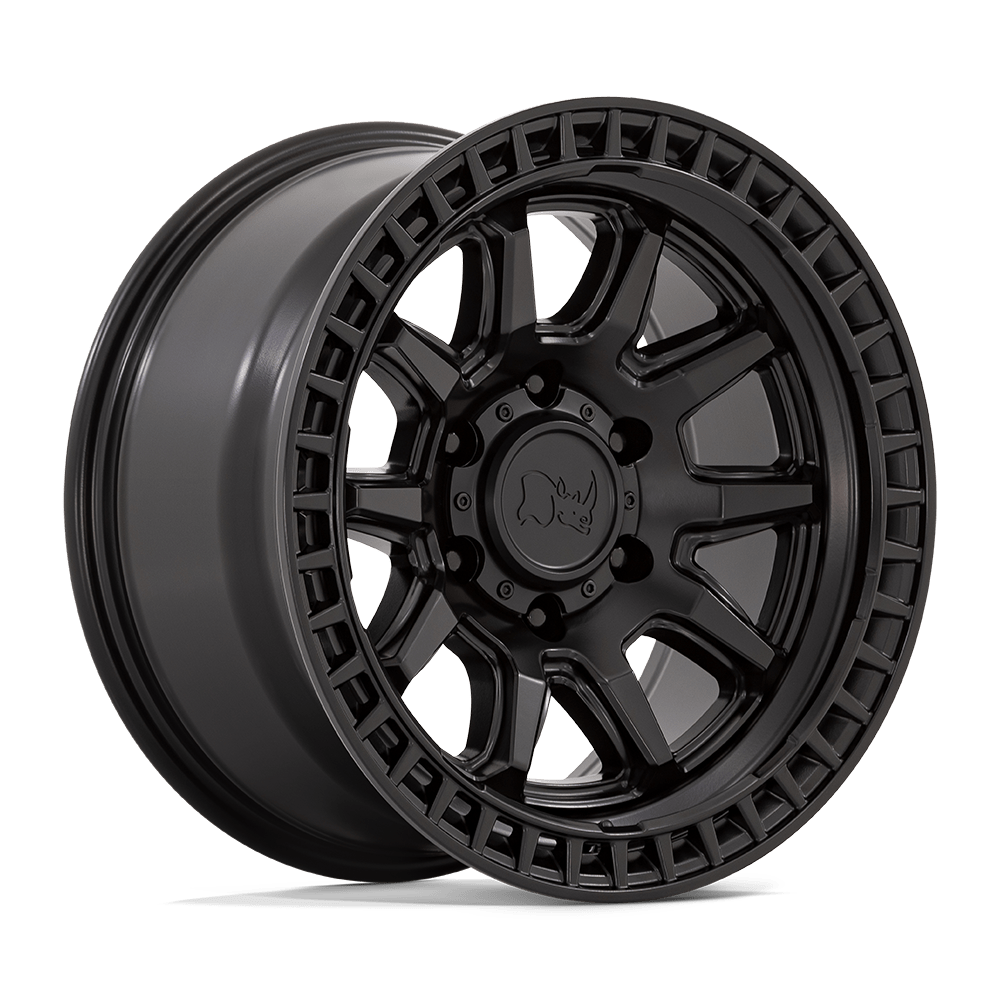 Black Rhino Hard Alloys Calico 17X8.5 +0 Matte Black