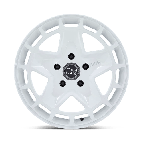Black Rhino Hard Alloys Corsica 18X8 +20 Gloss White