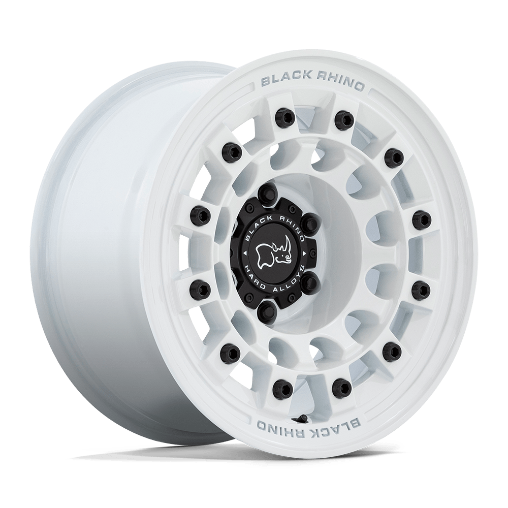 Black Rhino Hard Alloys Fuji 17X8 +30 Gloss White