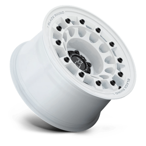 Black Rhino Hard Alloys Fuji 17X8 +30 Gloss White