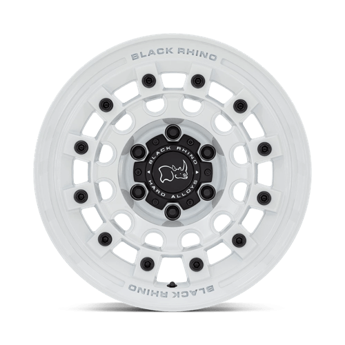 Black Rhino Hard Alloys Fuji 17X8 +38 Gloss White