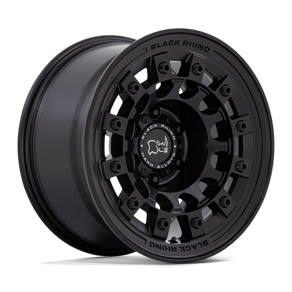 Black Rhino Hard Alloys Fuji 17X8 +38 Matte Black